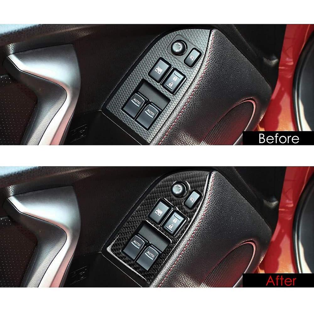 For Subaru Brz Toyota 86 13-17 Window Lift Button Cover Trim Stickers