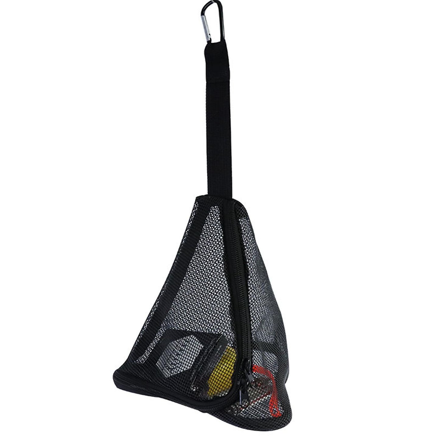 Outdoor Storage Net Triple-cornered Foldable Grid Drain with Hook S