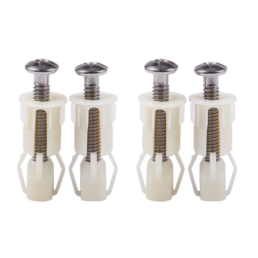 4pcs Toilet Seat Screws Toilet Seats Hinges Type&size:4 38mmx5mm