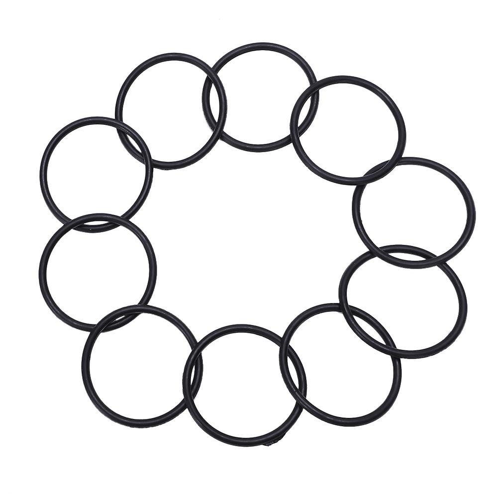 10 Pcs Mechanical Black Rubber O Ring Oil Seal Seals, 36 Mm X 30 Mm
