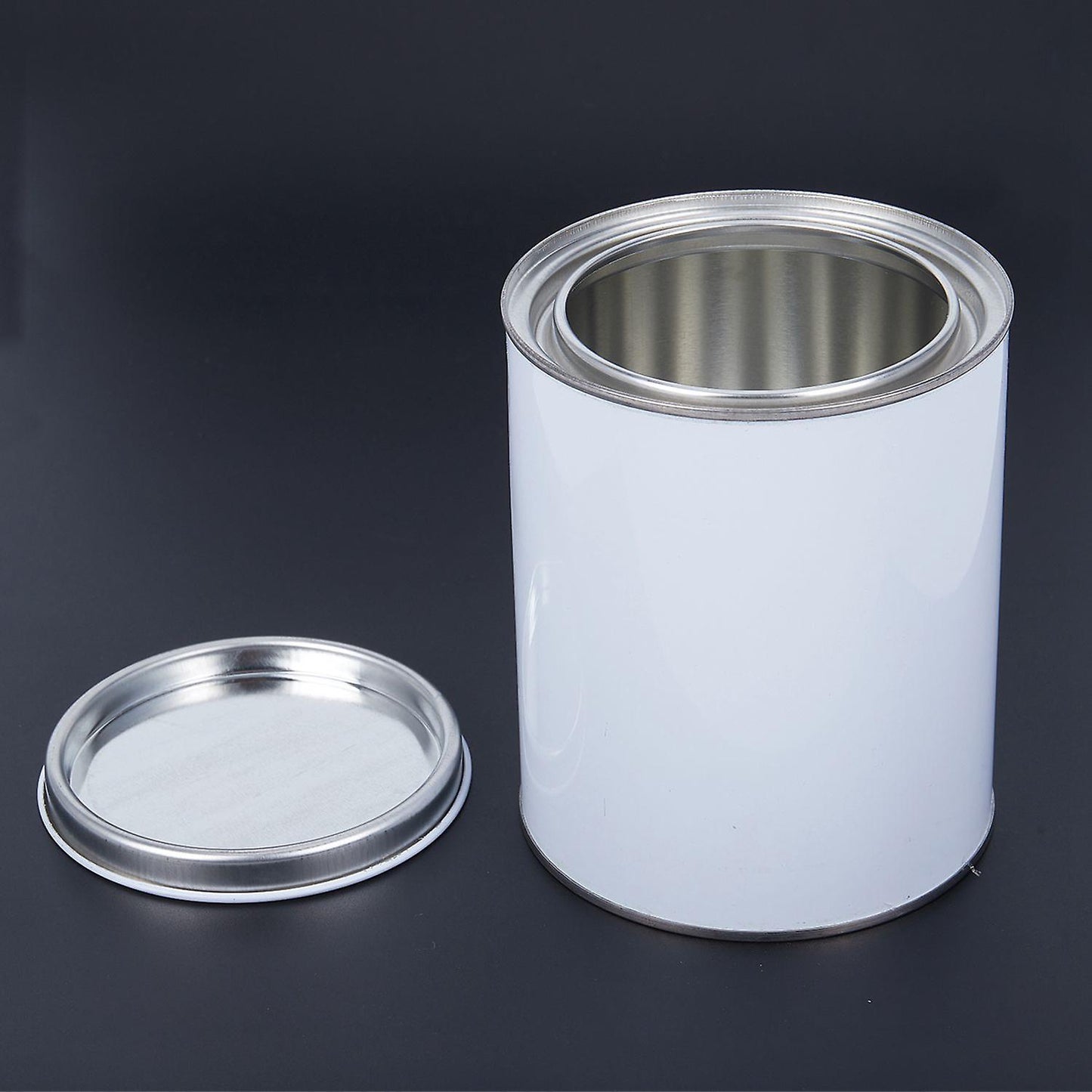 1l Small Round 1 Liter Chemical Tank Paint Coating Seal Iron Can