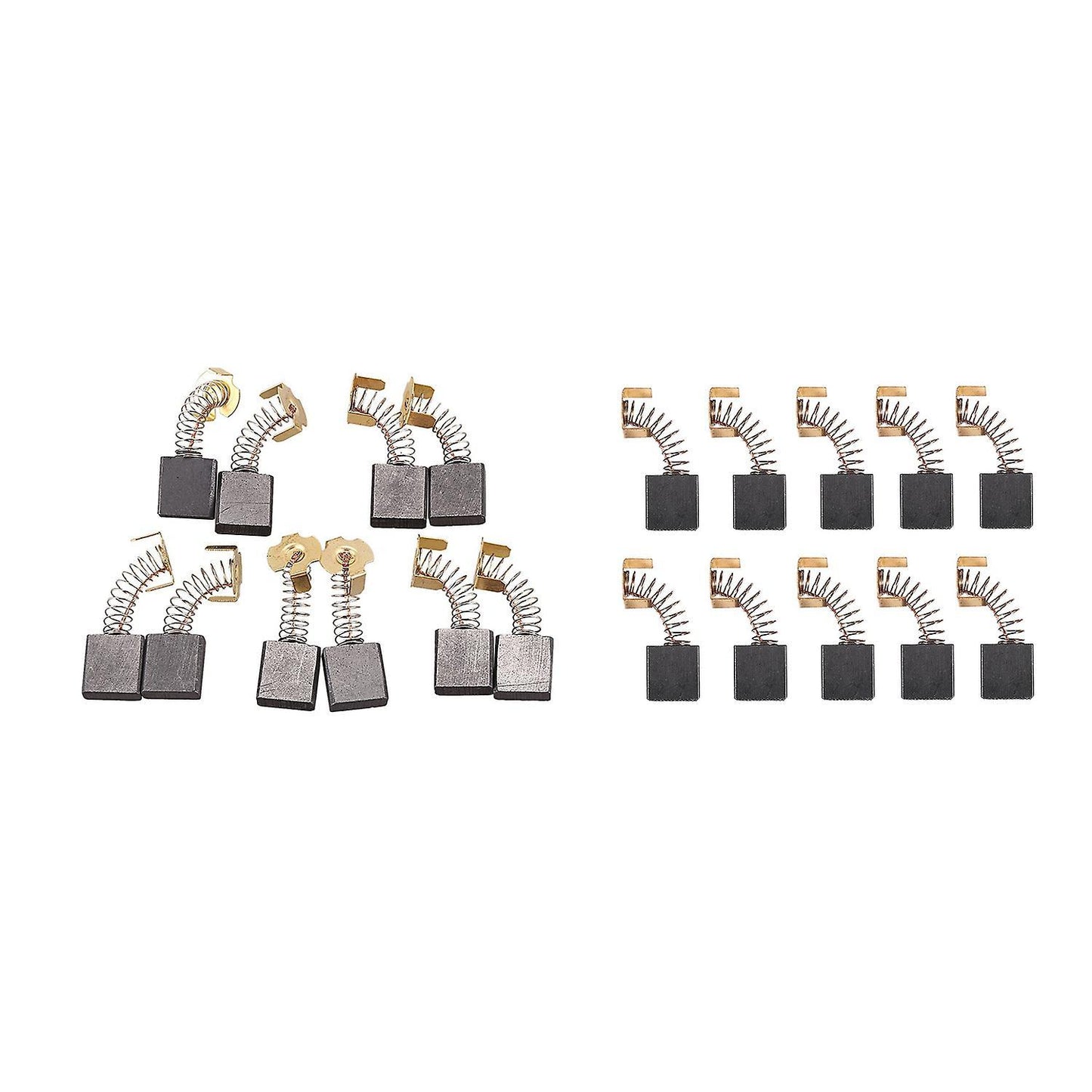 10 Pcs Power Tool Carbon Brushes 18 X 16 X 7mm Cb203 for Makita