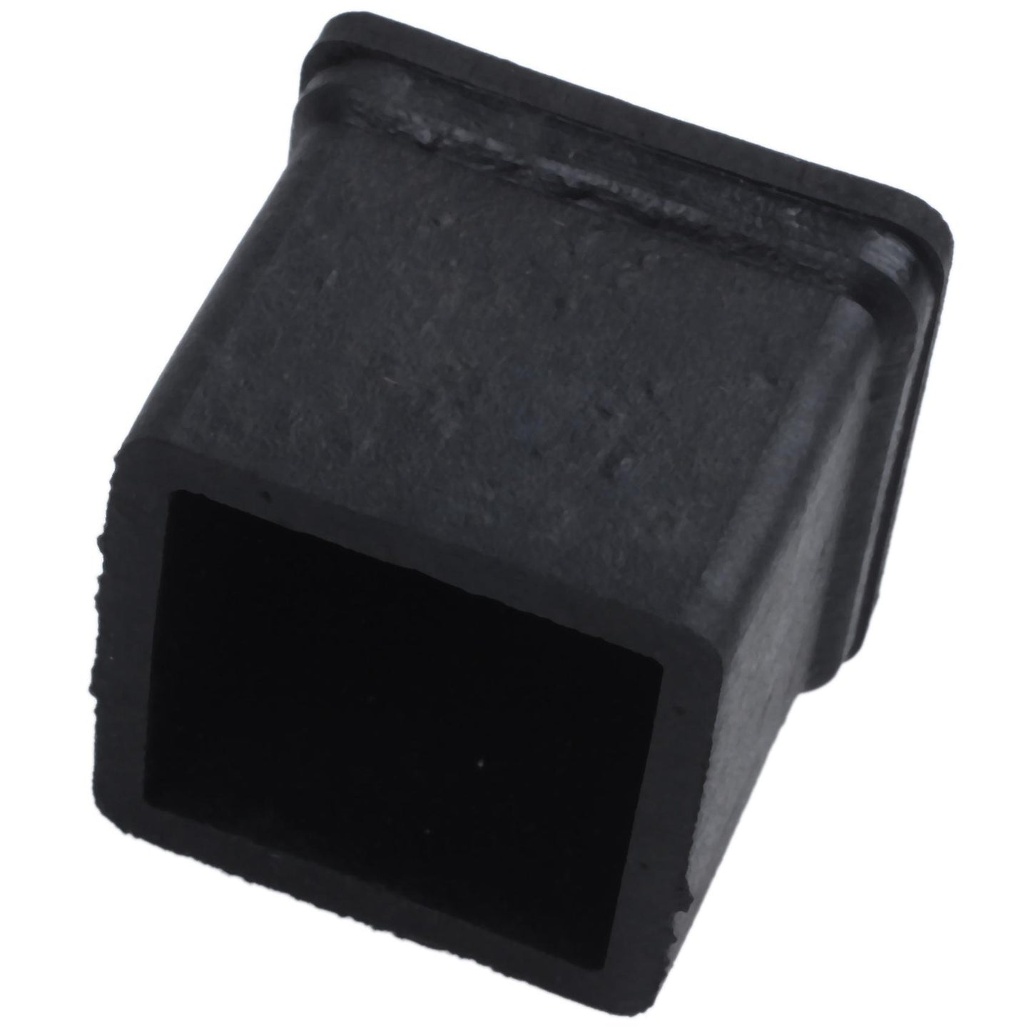 20 Mm X 20 Mm, Schwarz, Quadratisch, Gummifuesse 4 Stueck