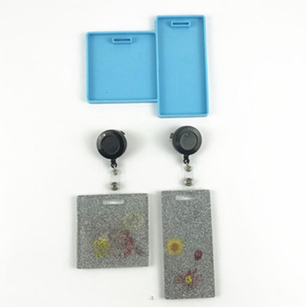 Resin Card Silicone Mold Id Card Holder Mold Diy Epoxy Mold Mold Card