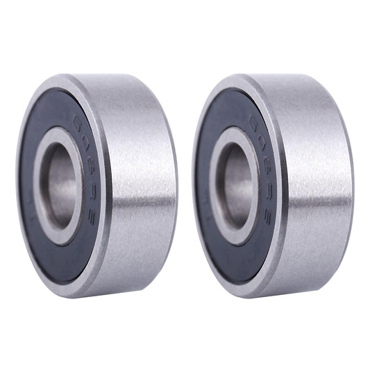 606-2rs Versiegelte Lager 6 Mm X 17 Mm X 6mm Schwarz - Silber Ton