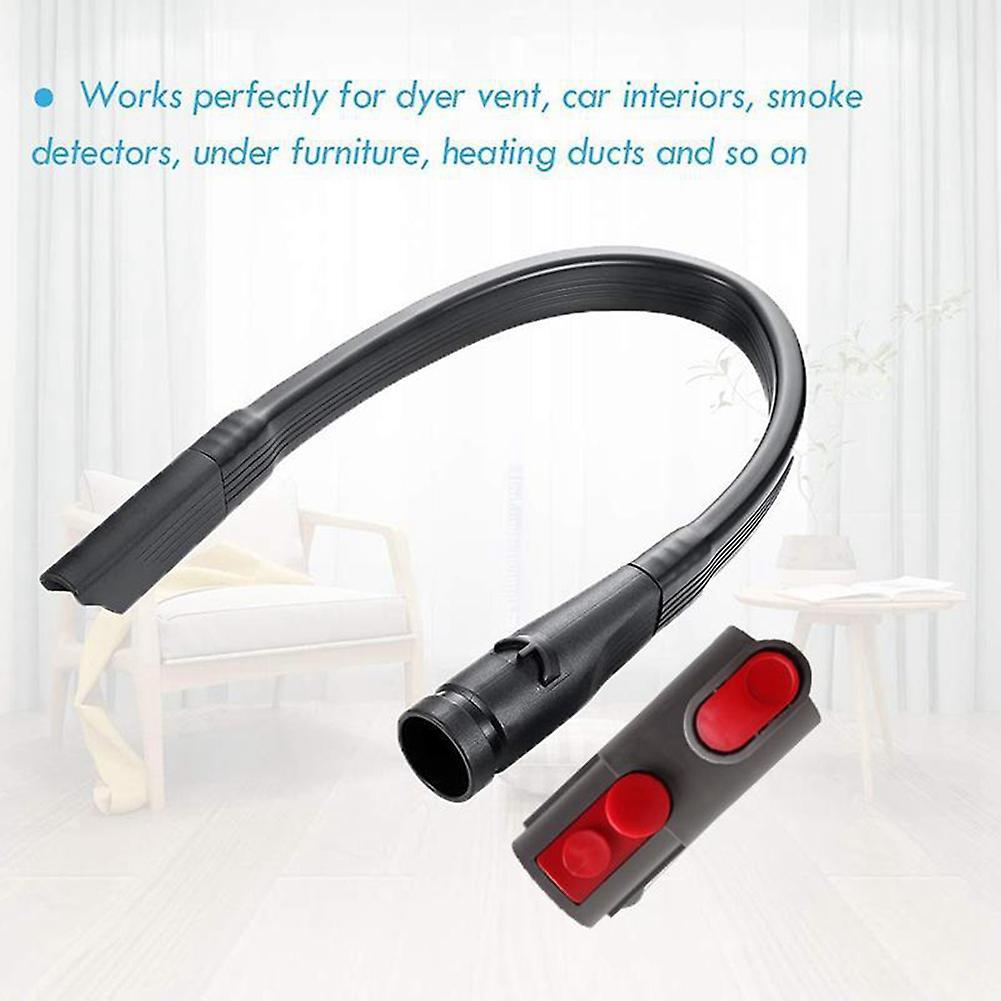 For Dyson V7v8 V10v11 Flat Suction Brush Head + Conversion Head -b