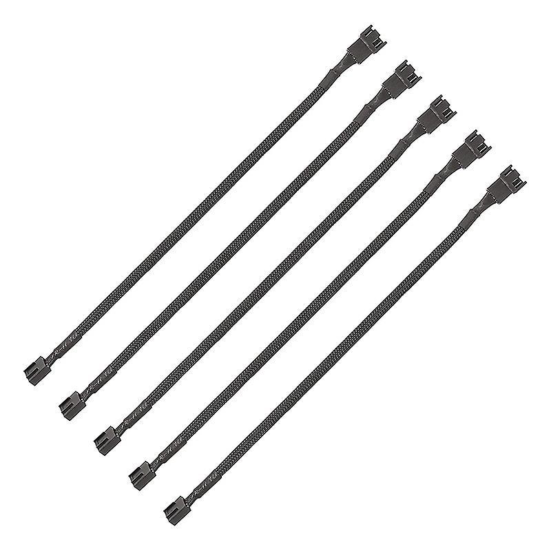 Pwm Extension Cable-11.8 Inch for Atx Case 3 Pin & 4 Pin Cooling Fans