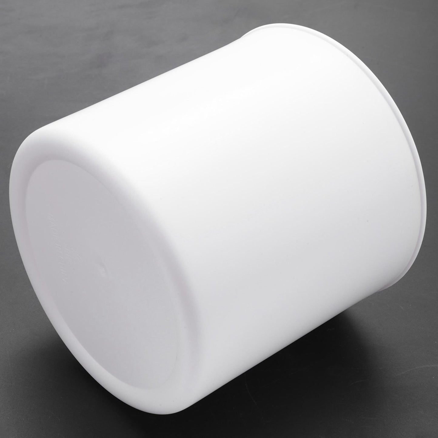 Round White Home Room Car Hotel Tissue Box Wooden Cover Paper Case