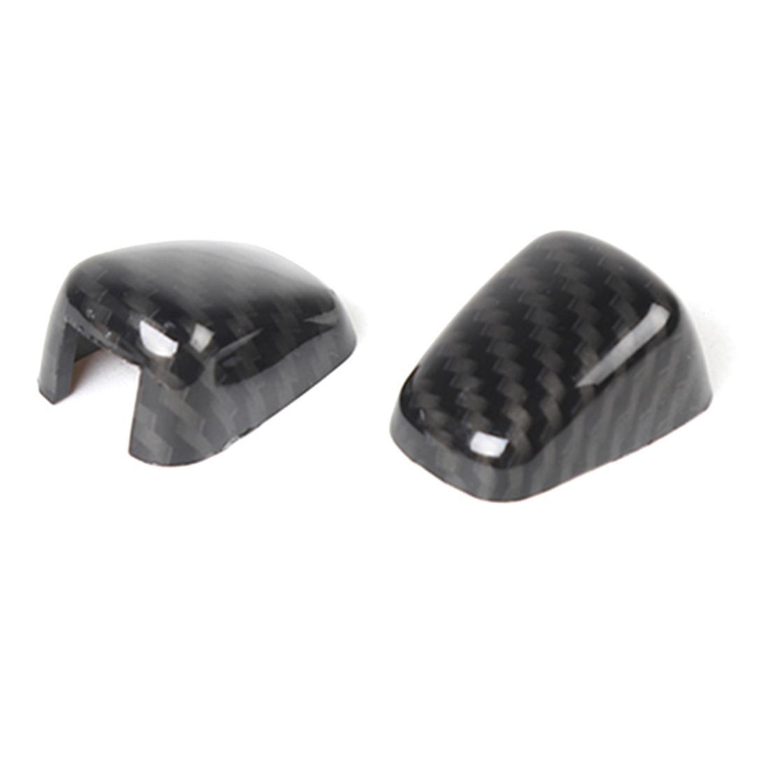 Car Wiper Nozzle Cover Trim for Ford F150 2021 2022,abs Carbon Fiber