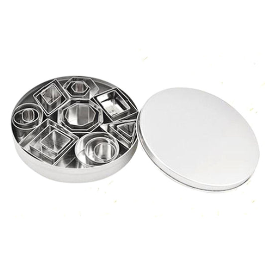 Squid Game Sugar Cake Buckle Sugar Biscuit Mold Set Octagon