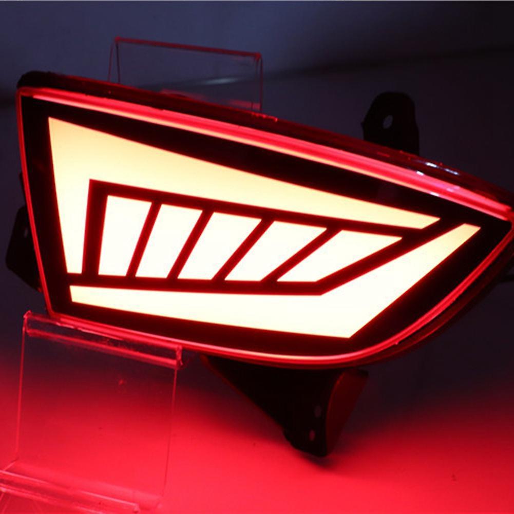 1 Pair Led Rear Bumper Light Tail Turn Signal Warning Reflector Lamp