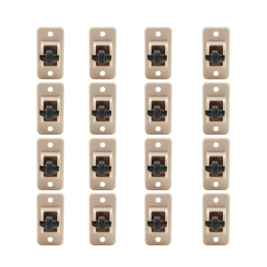 16 Pcs Self Adhesive Casters for Storage Box Trash Can No Drilling