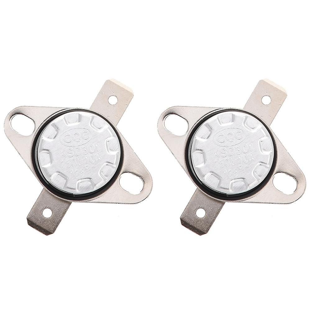 2x Ksd301 Ac 250v 10a 125 Celsius Nc Temperature Control Switch