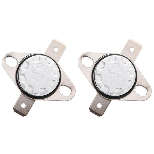 2x Ksd301 Ac 250v 10a 125 Celsius Nc Temperature Control Switch