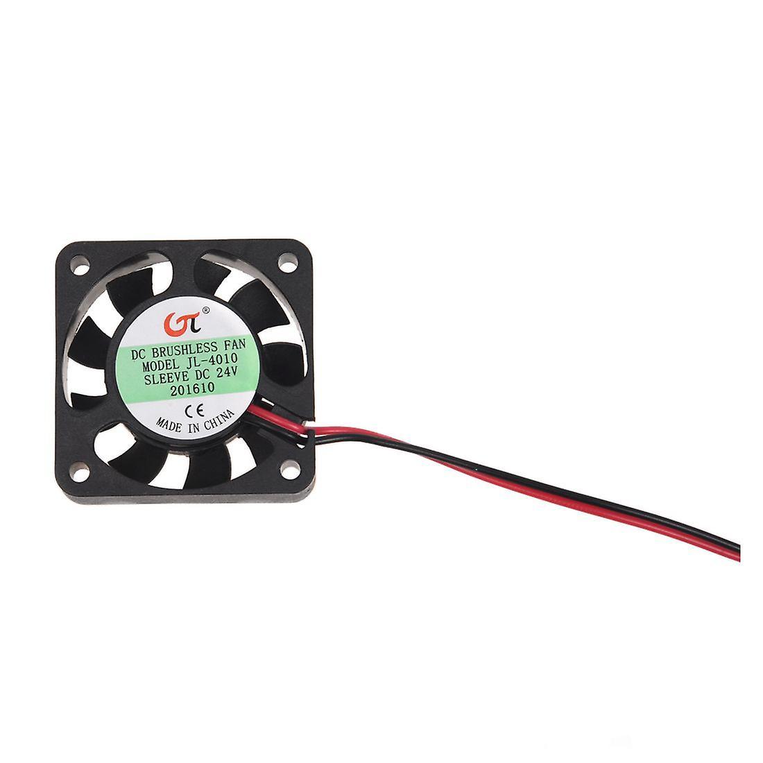 50mm X 10mm Dc 12v 2-pin Connector Computer Case Cooler Cooling Fan