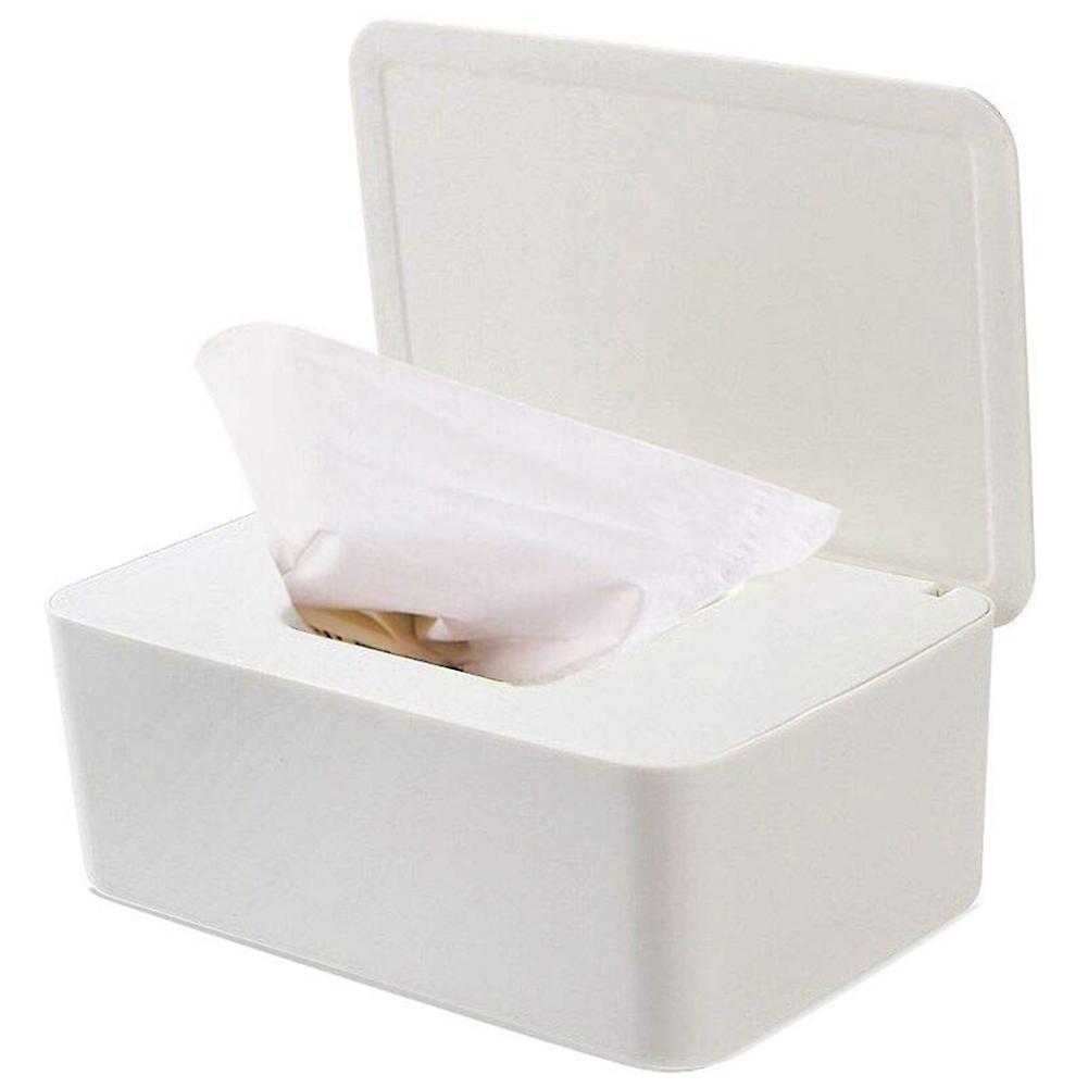 Diaper Wipes Dispenser Tissue Case Keeps Wipes Container with Lid