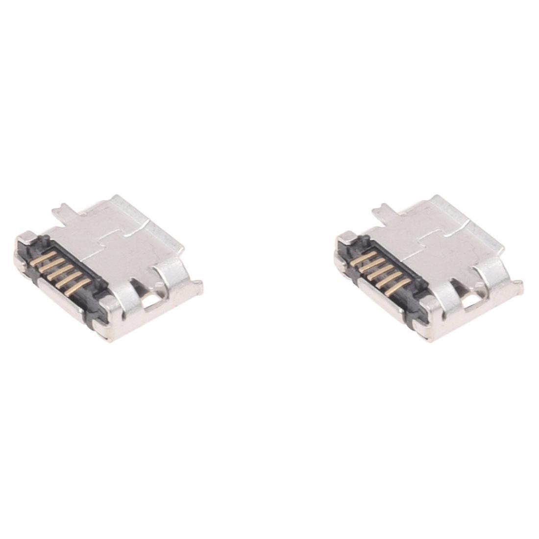 10 Pcs Micro Usb Type B Socket 180 Degree 5-pin Smd Smt Soldering