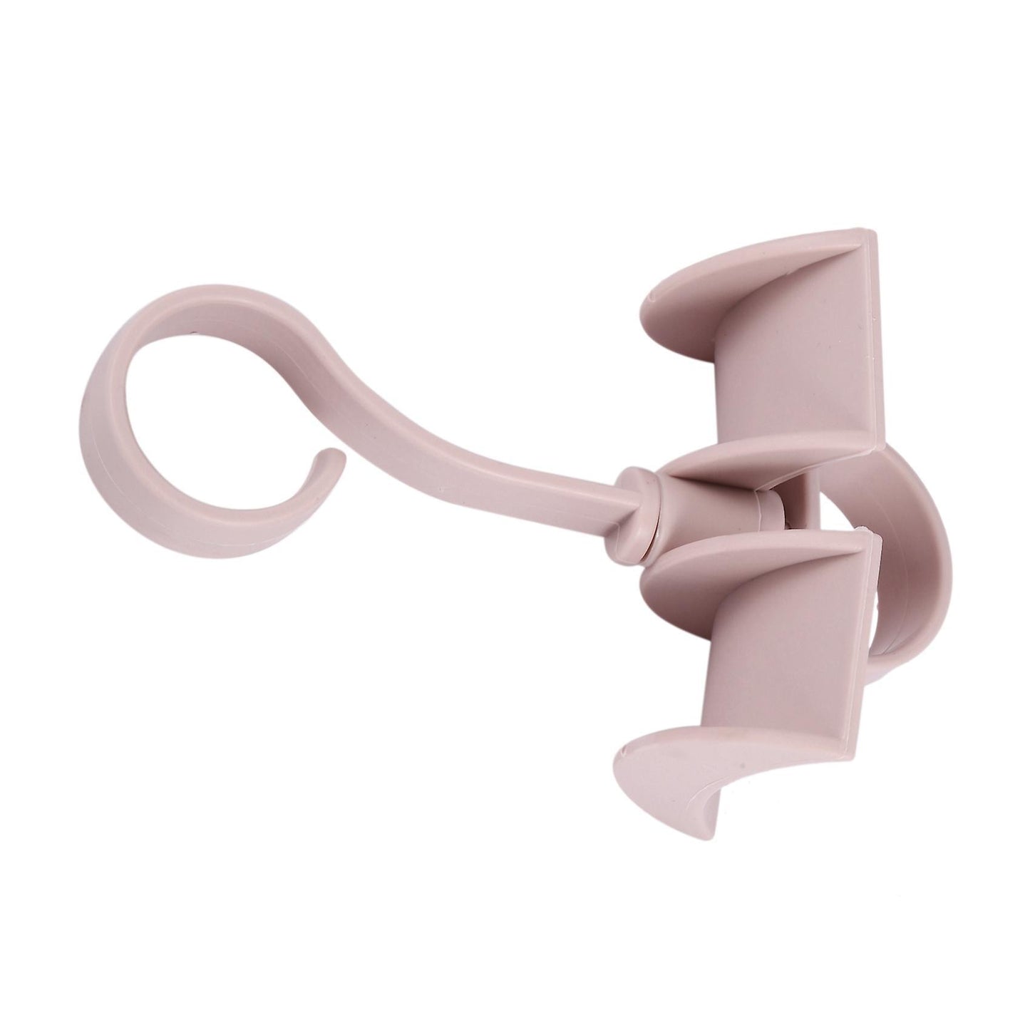 2x Rotating Storage Rack Bag Hanger Clothes Plastic Rack Tie Pink