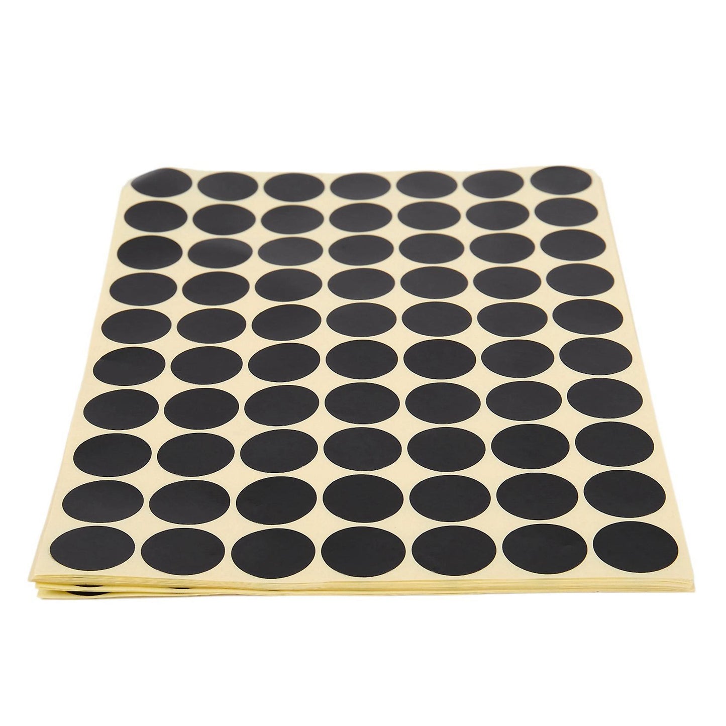19mm Circles Round Code Stickers Self Adhesive Sticky Labels Black