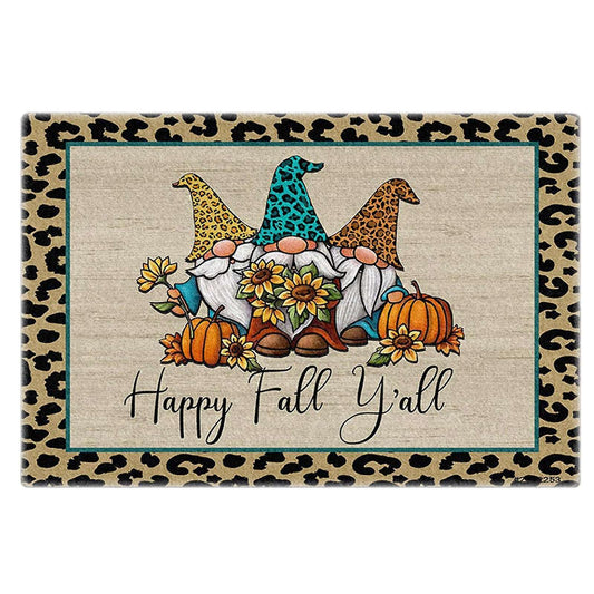Christmas Three Dwarfs Doormat Blanket Front Door Decor Anti-slip