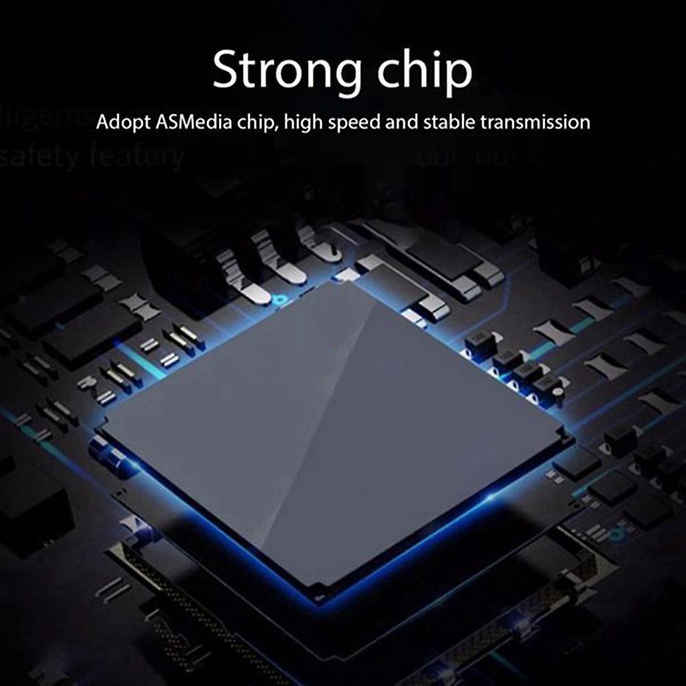 Pci-e 1x to Sata 6g Hard Drive Expansion Card for Desktop Pc Mining