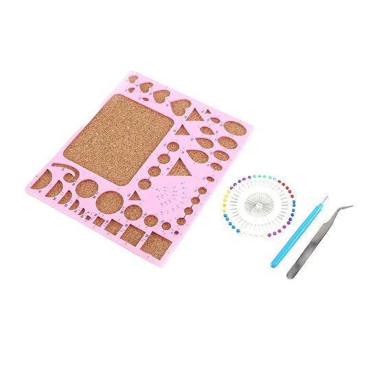 4 Pieces Of Universal Diy Paper Craft Quilling Set(pink)