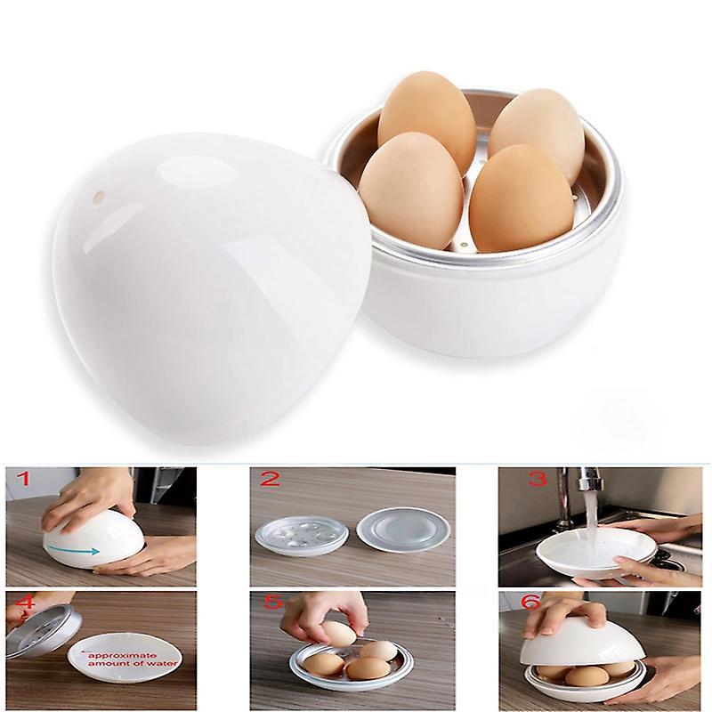 Egg Pod - Microwave Egg Boiler Cooker Egg Steamer Cooks Eggs