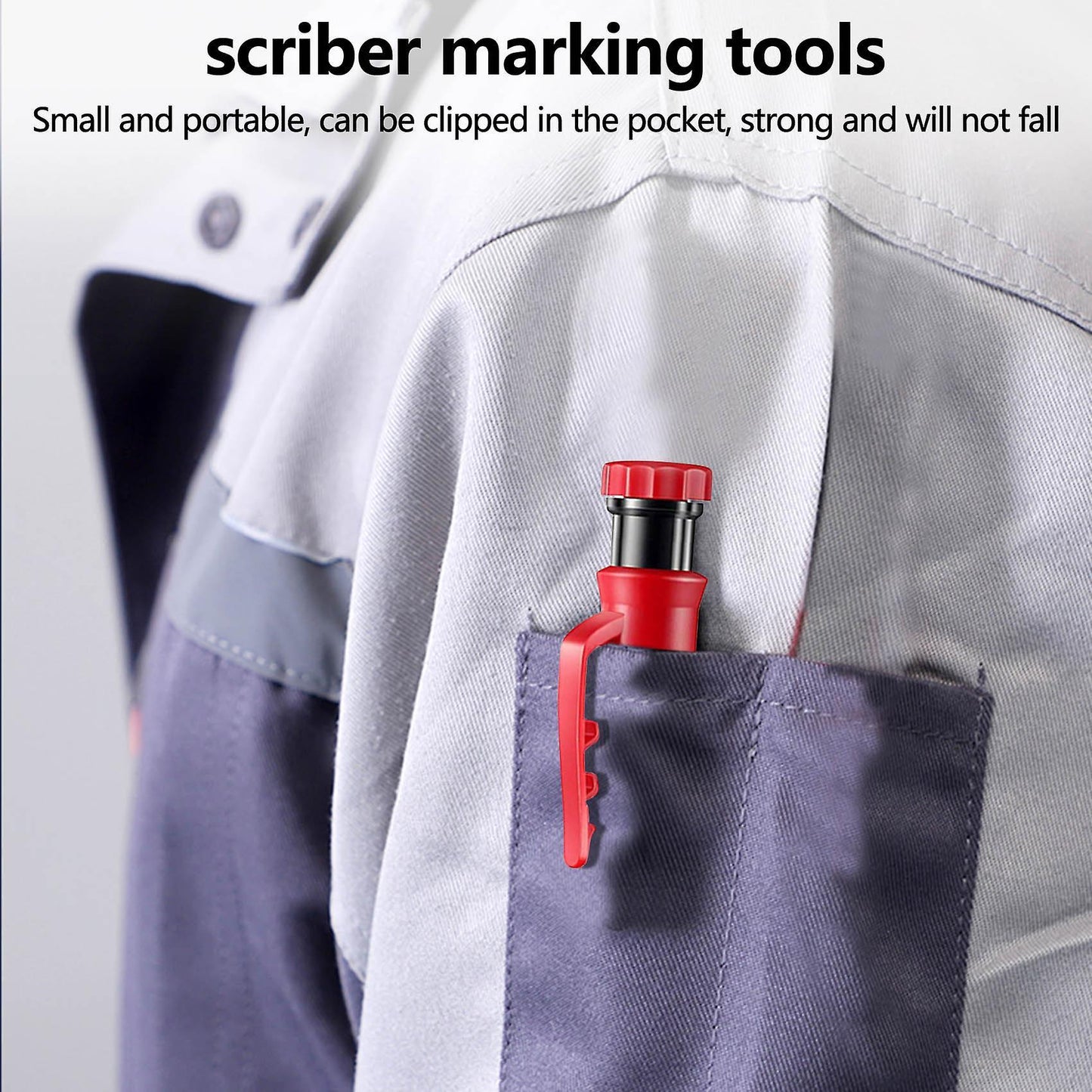 Solid Carpenter Pencil Set for Construction, Wood Marker Marking Tool