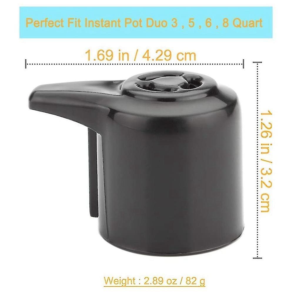 2 Pack Steam Release Valve Universal Pressure Valve Release Handle