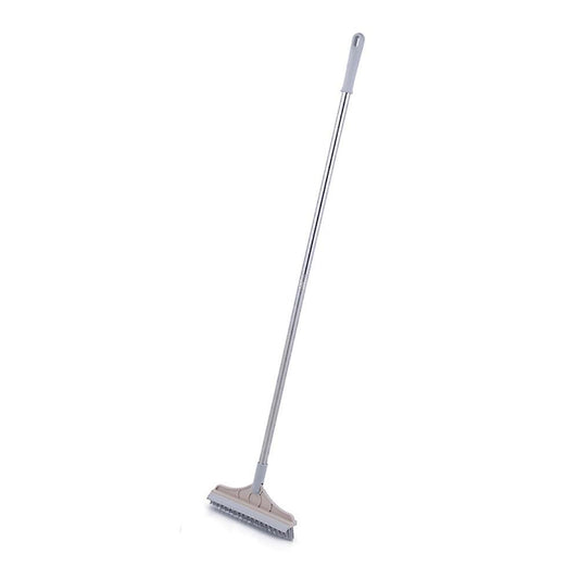 2 In 1 Kitchen Floor Scrub Brush 120 for Bathroom - Beige