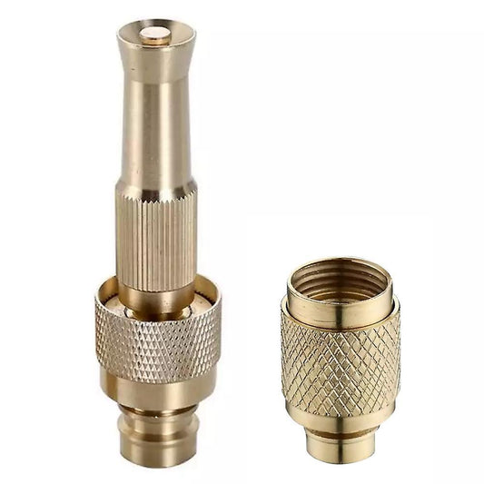 Car Wash Adjustable Straight Handle Hose Nozzle Garden Tool