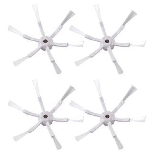 White 6 Arms Side Brush for Xiaomi 1s Mi Robot 2 Roborock S50 S51 S5