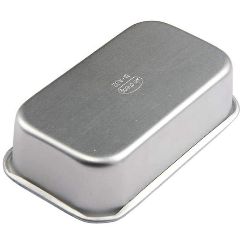 4pcs Aluminum Alloy Loaf Tin Rectangular Non-stick Bread Mould