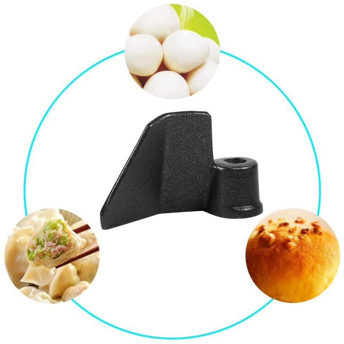 Brotbackmaschinenpaddel Knethaken Edelstahl Kneading Blade
