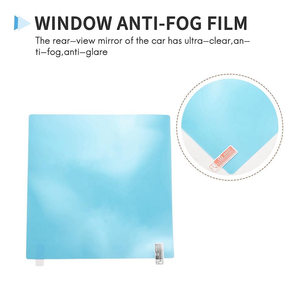 4pcs Car Rearview Mirror Film Film Film (2 Round and 2 Rectangles)