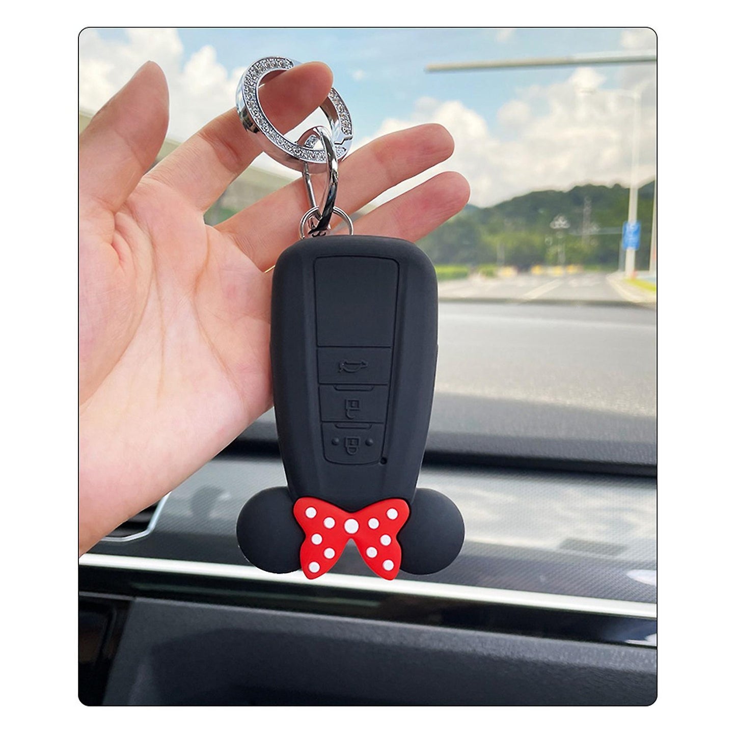Key Case Cartoon for Toyota Camry Carrera Levin Chr Avalon Prado Rav4