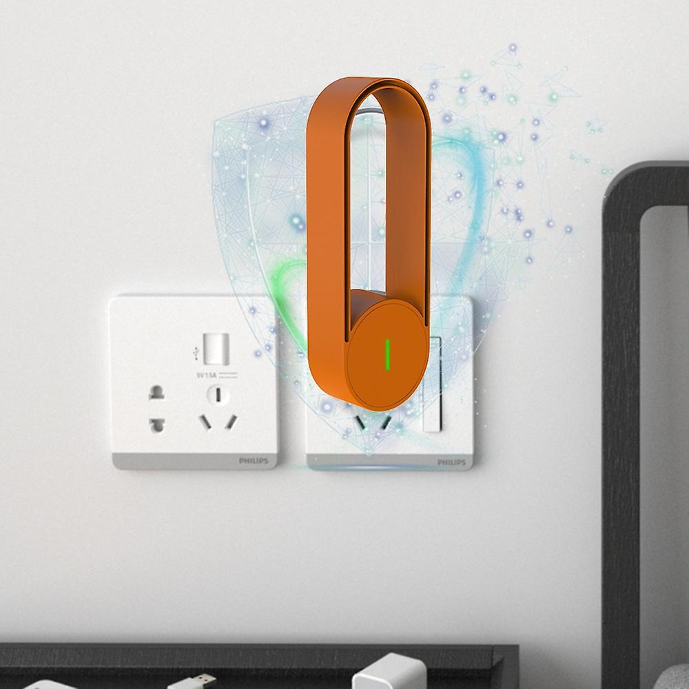 20 Million Negative Ion Usb Air Purifier for Area 31-40,orange