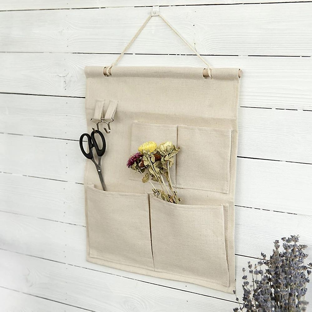 Wall Door Closet Window Hanging Multipurpose Organizer Bag-4 Pocket