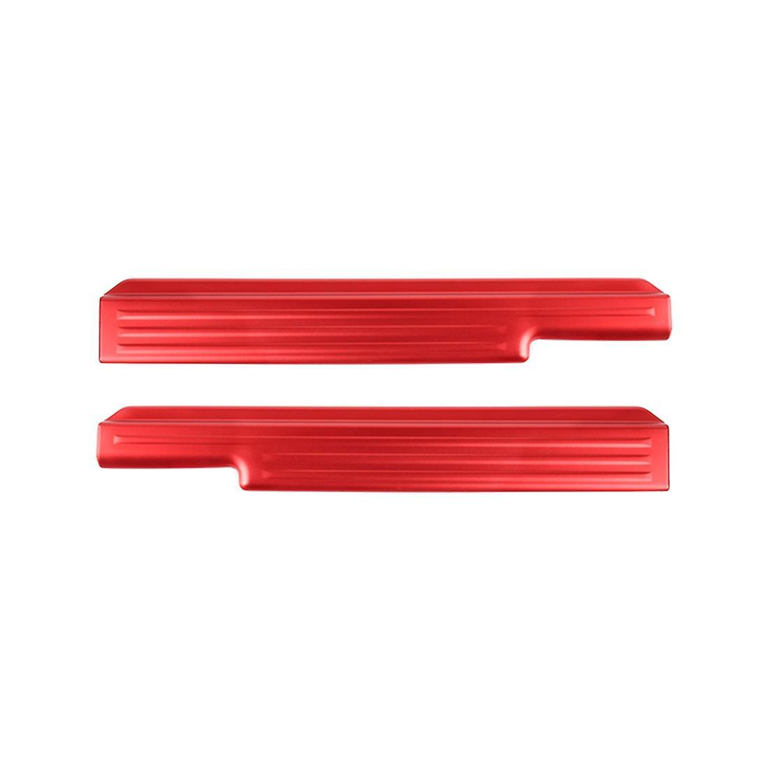 Car Door Sill Scuff Plate Cover for Suzuki Jimny 2019-2022, Red