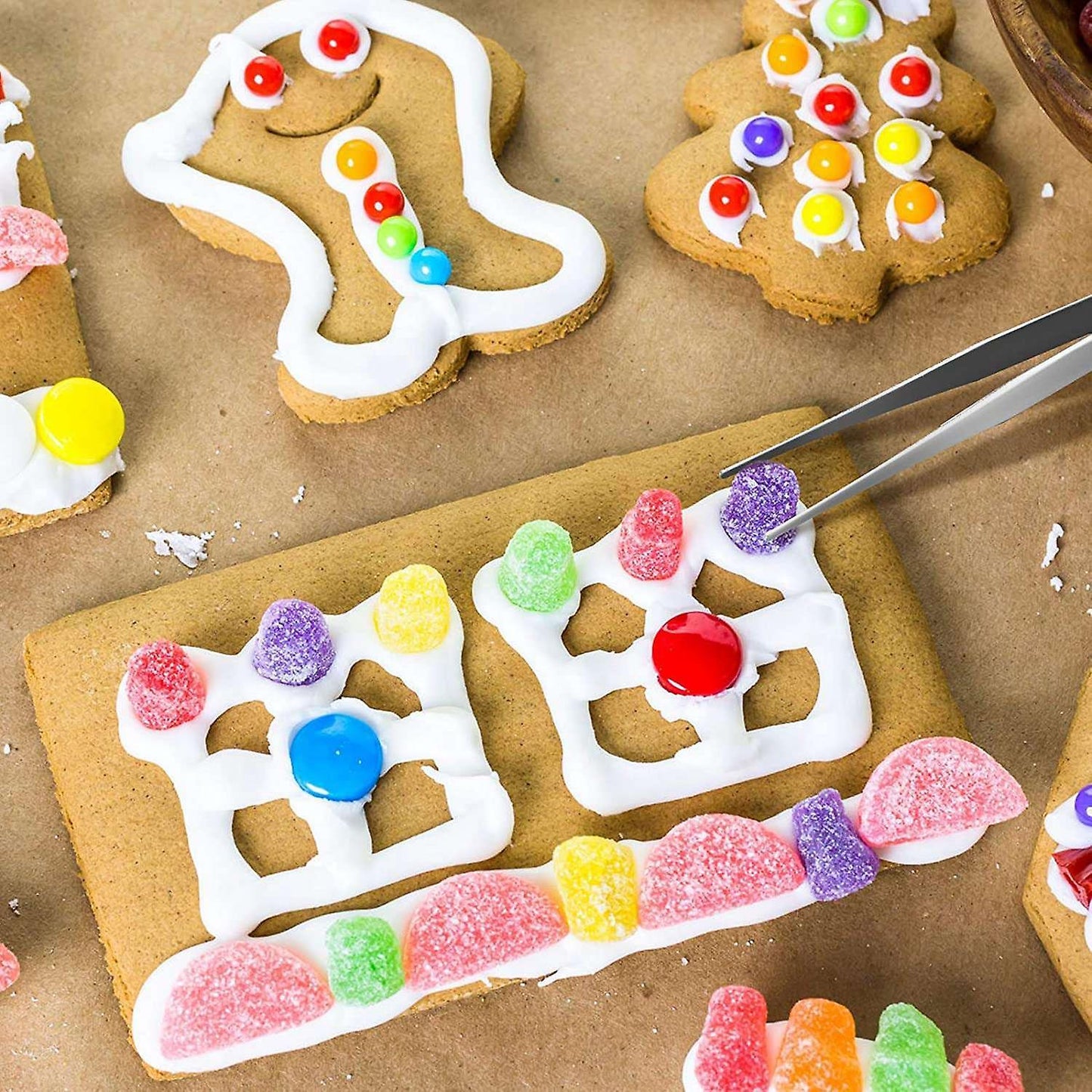 24pcs Cookie Decorating Kit Fondant Cake Decorating Tool Include