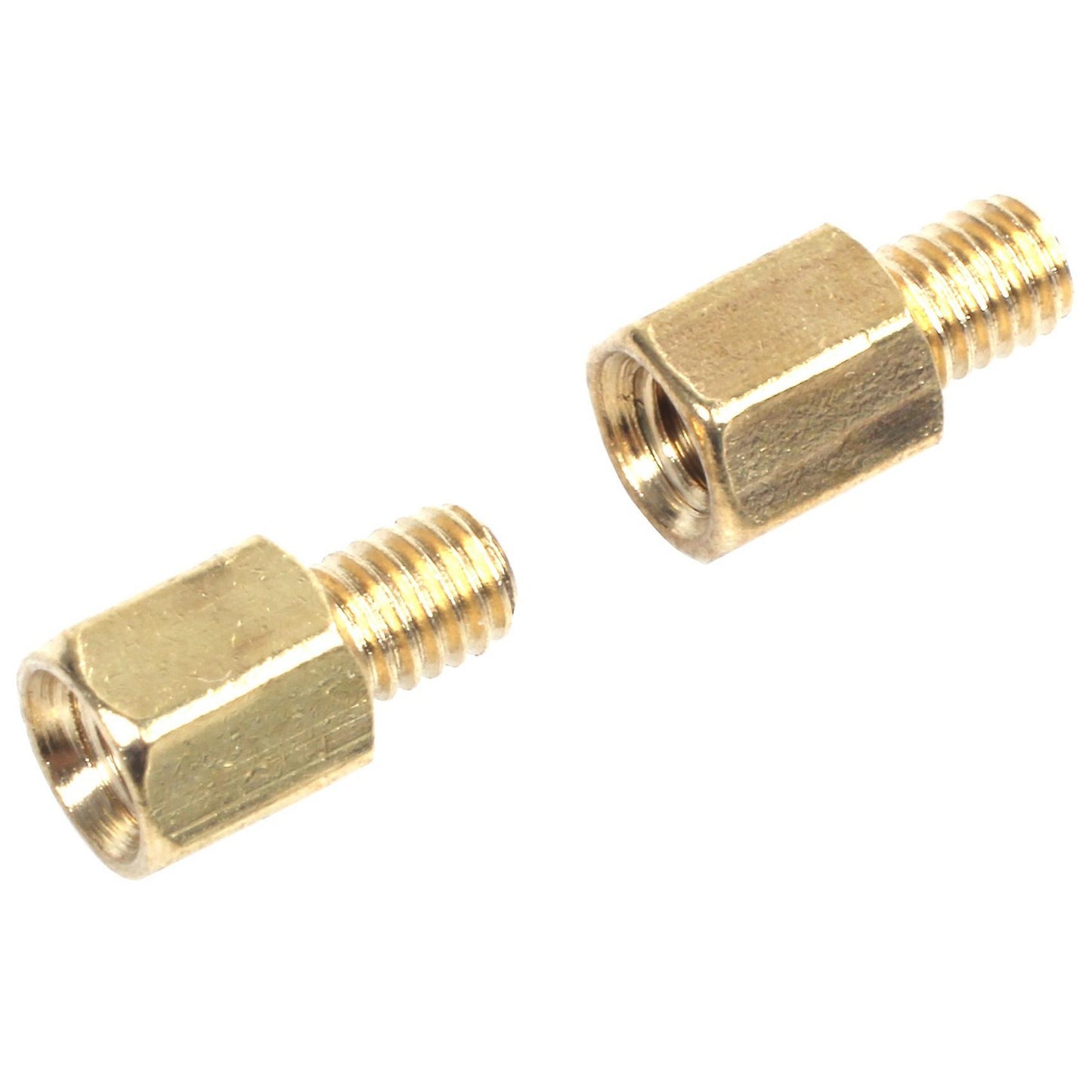 20 Pcs Pcb Abstandshalter Sechseckig Messing M3x5+4 Millimeter