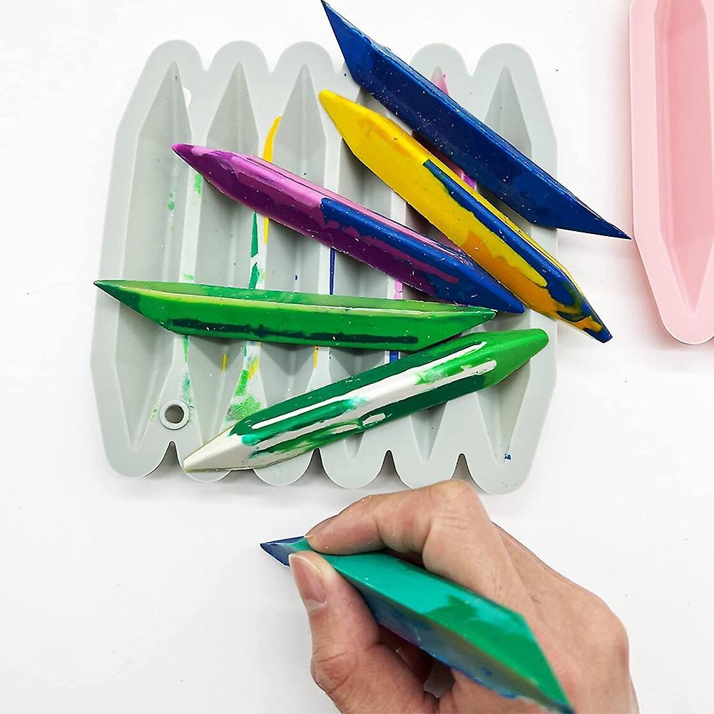 Crayon Recycling Mold 2 Pack, 3d Crayon Silicone Mold,oven