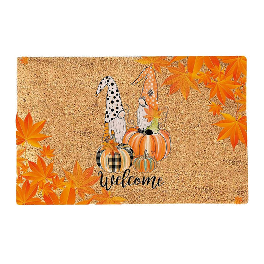 Thanksgiving Doormat Fall Autumn Door Mat Home Carpet 40x60cm F