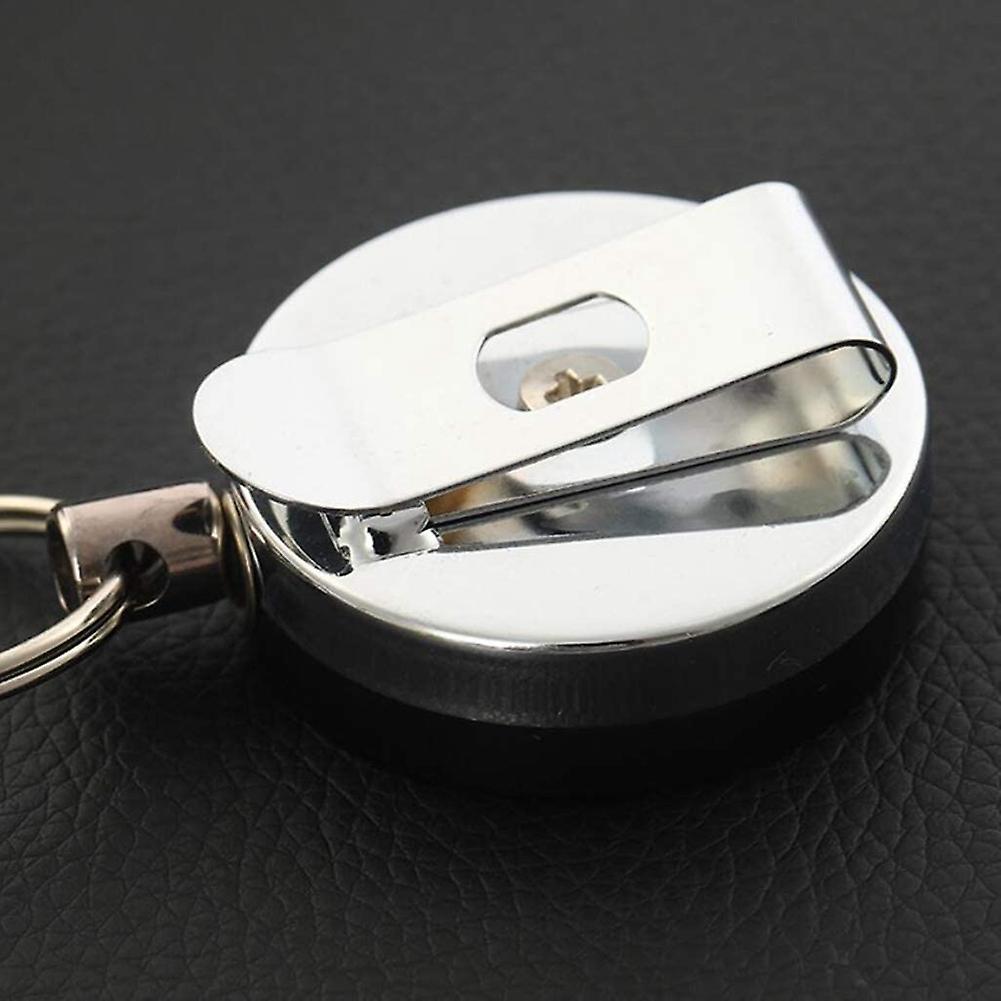 2pcs Retractable Fishing Line Line Cutter Keychain