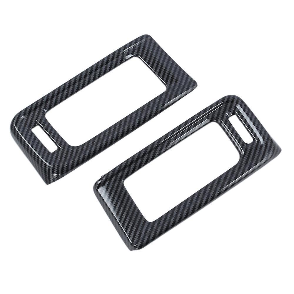Car Interior Accessories Carbon Fiber Abs Car Ac Vent Cover Trim