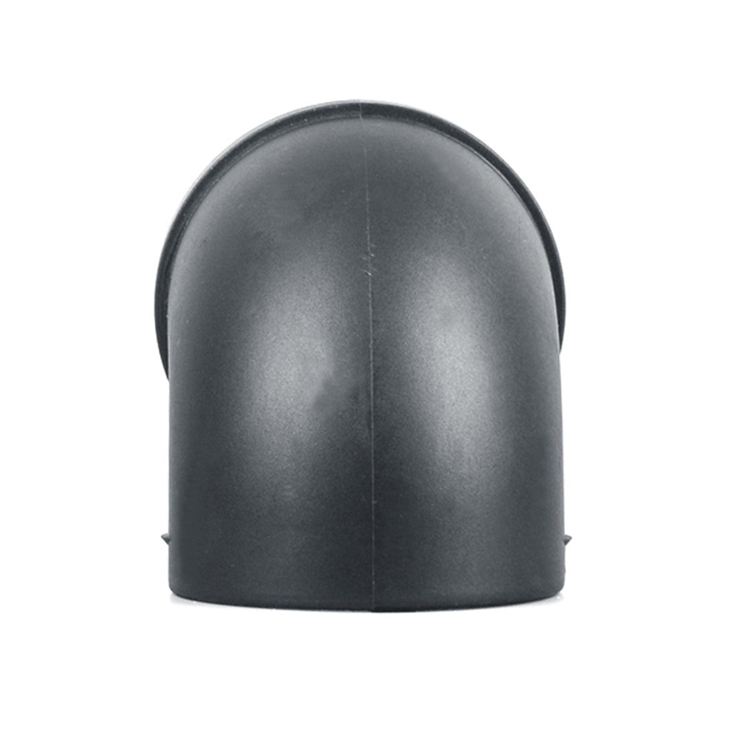90mm Car Heater Air Ducting Pipe Elbow Outlet Connector Black Plastic