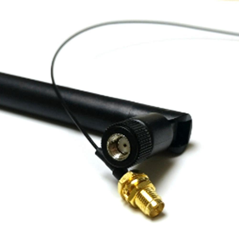 2x 6dbi M.2 Ipex Mhf4 U.fl Cable to Rp-sma Wifi Antenna Signal Cable