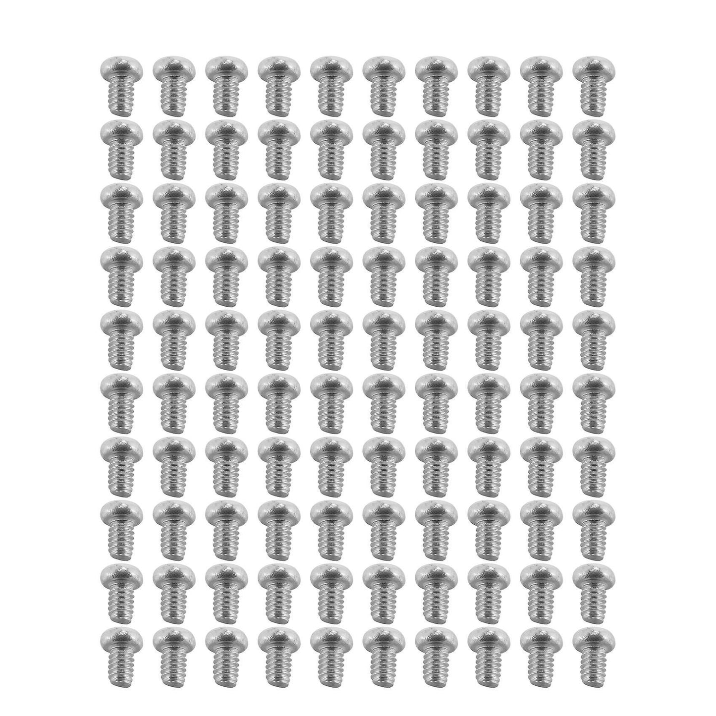 100pcs Crosshead Phillips Pan Head Screws Bolt M2 X 3mm