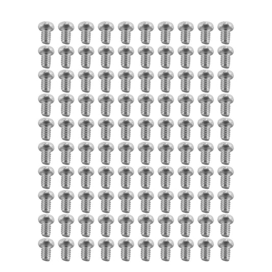 100pcs Crosshead Phillips Pan Head Screws Bolt M2 X 3mm