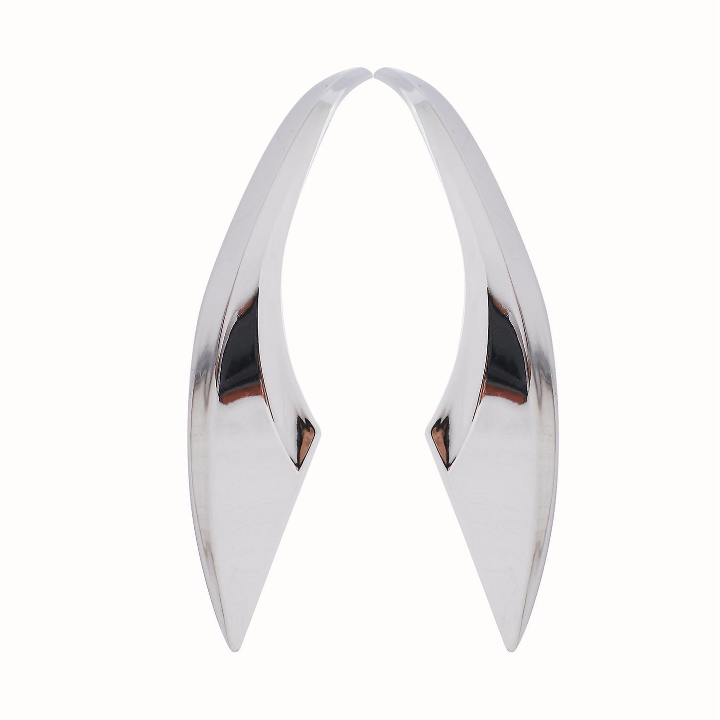 Abs Chrome Design Accessories Side Mirror Cover Cap Trim 2pcs